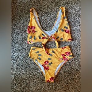 Yellow Bikini Set - Size Medium